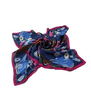 ADRIENNE VITTADINI GARDENIA SILK SCARF